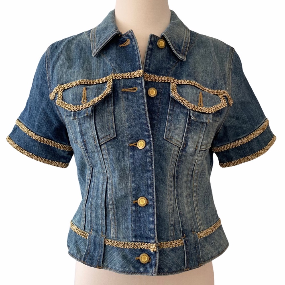 INC International Concepts Denim Jean Jacket